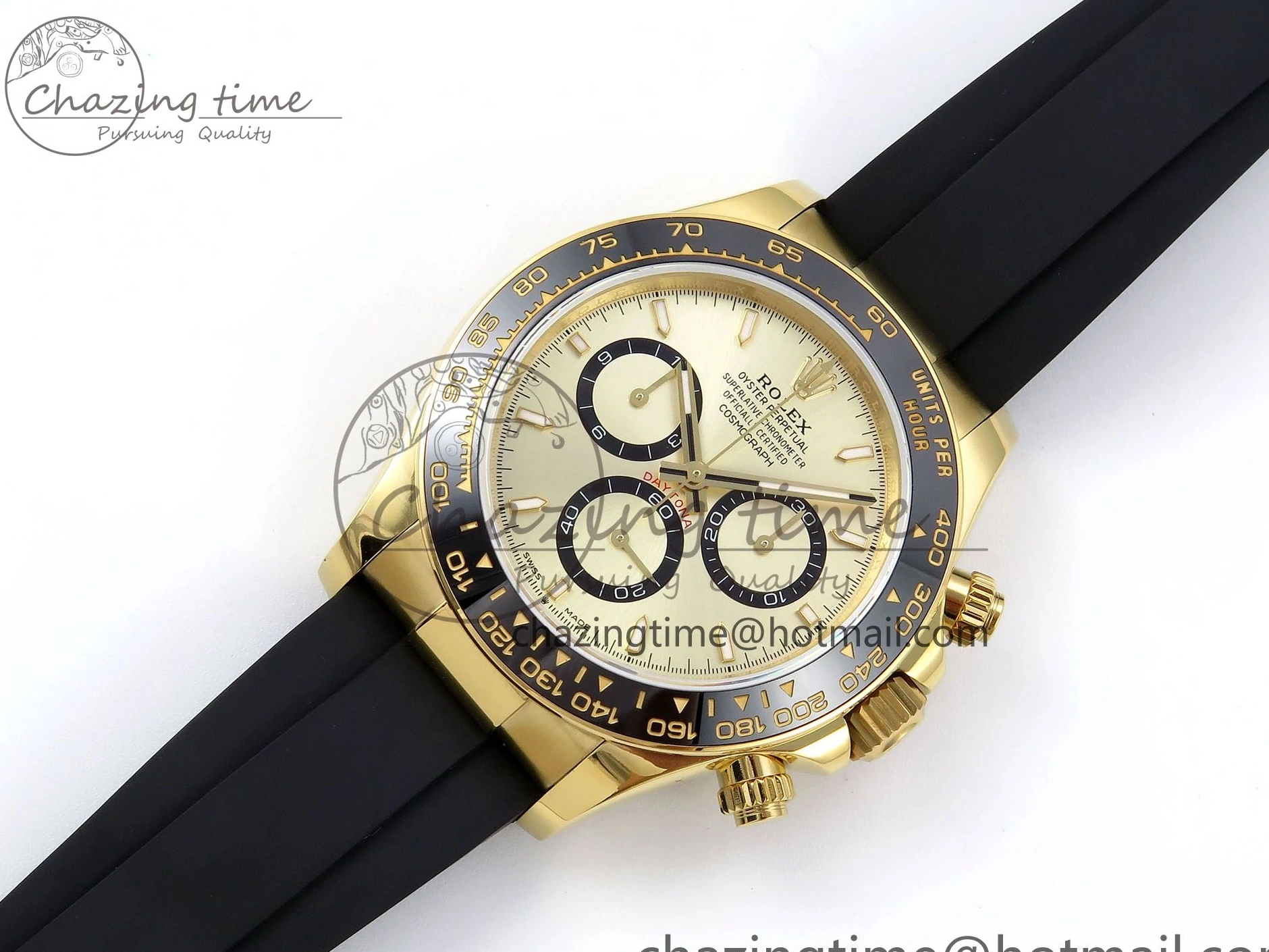 0402 Durable Daytona 126518 QF 1:1 Best Edition YG Dial on Oysterflex Strap SH4131 V 1312